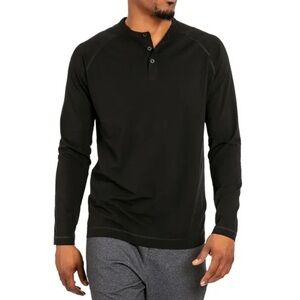 Public Rec go to long sleeve henley men's L